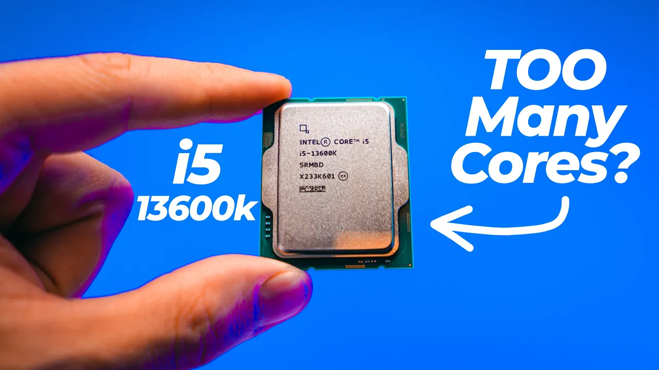 Outline Video 14-Cores 👉 What's Intel Thinking??? | i5 13600k review for Creators [3D, Photo + Video Benchmarks]