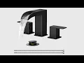 FORIOUS Widespread Square Bathroom Faucet Install