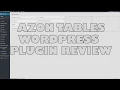Azon Tables Amazon Affiliate Tables WordPress Plugin Review - Best Amazon Tables plugin