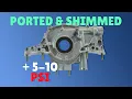 How to Port and Shim a Honda Oil Pump D or B Series