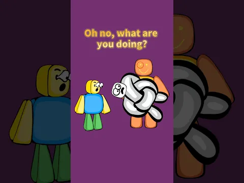 Roblox Characters Be Like...😂 Roblox Funny Moment #roblox #noob  #funny #shorts