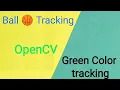 Ball tracking using OpenCV python