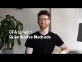 How to prepare for CFA level 1 Quantitative Methods Top Tips