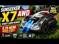 Sunseeker X7 AWD Review The Best Robot Lawn Mower for Large Yards