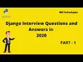 Top Django Interview Questions and Answers Django Developer Interview Questions MS Technologies