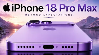 iPhone 18 Pro Max - Finally its Here Big News