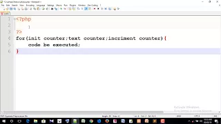 PHP For Loop Bangla tutorial