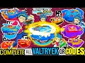 COMPLETE VALTRYEK BEYBLADES QR CODES SPECIAL Valtryek Accesssory Included Beyblade Burst App