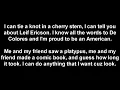 Flobots - Handlebars (Lyrics)