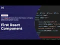 Your First React Component Step-by-Step Guide in Urdu React JS Tutorial