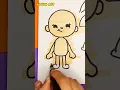 DIY Toca Boca Paper Doll Toca Life Character Drawing