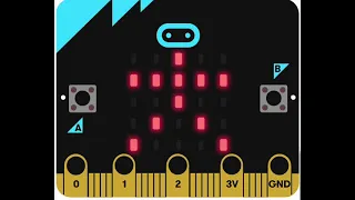micro bit 4 screen animation