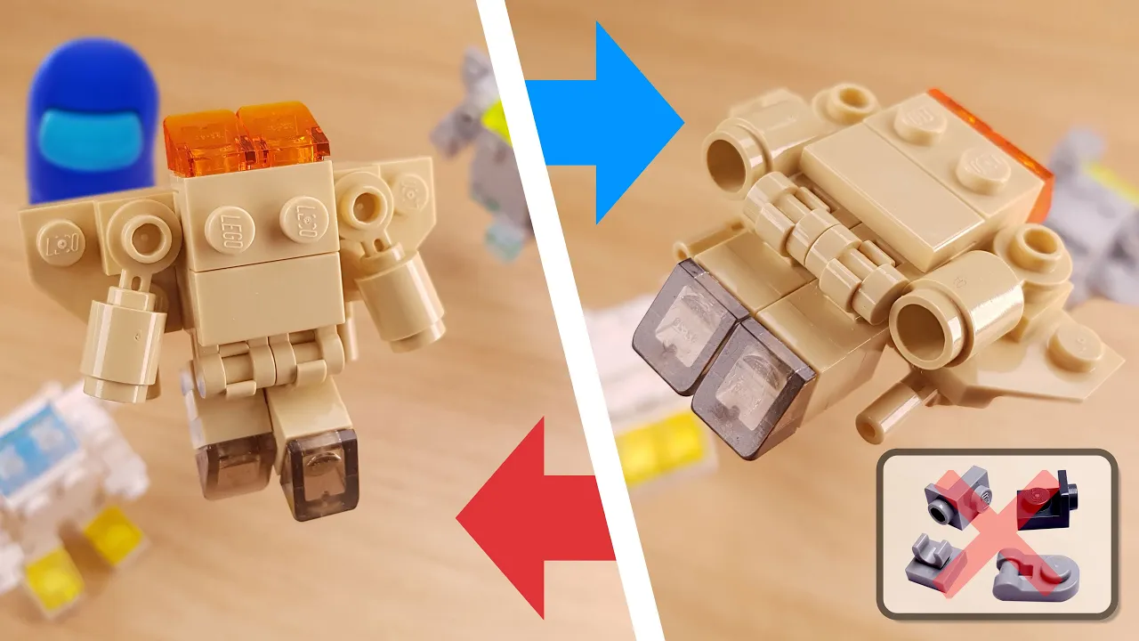 LEGO City Exo Suit Mech Brick Build STOP MOTION LEGO Astronaut's Alien Crystal | LEGO | Billy Bricks. 