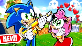 Sonic and Amy Play Fortnite Override!!