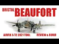 Airfix Bristol Beaufort 2021 tooling scale review and full build - 720p