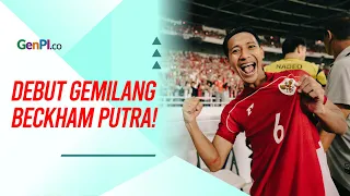 Debut Beckham Putra di Timnas, Dapat Pujian Coach Justin & Erick Thohir