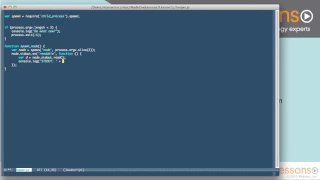 89 Learning Nodejs 88 Launch processes with the spawn function YouTube
