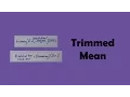 Trimmed Means