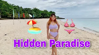 wearing a purple bikini in an island mini boracay purplegirl yedda