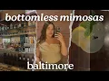 Where to Find the Best Bottomless Brunch Mimosas in Baltimore