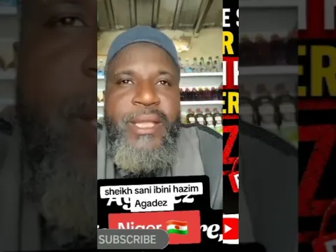 🚨 WADANNAN DALILAI NE SUKA SA AKA DAKATAR DA SHEIKH SANI IBINI HAZIM WA'AZI A AGADEZ, NIGER 🇳🇪