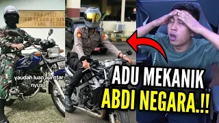 Download BJIR POLISI DAN TENTARA ADU MEKANIK TIKTOK GW JADI PAN1K‼️..REACT MEME KOCAK MP3