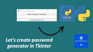 How to create a password generator using python Tkinter Python