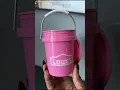 I made her a self care ritual Pink Lowe s mini buckets dusting powders and affirmations for her
