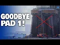 Download Lagu Vaarwel Pad 1! SpaceX staat op het punt het ontwerp van Starship Pad 1 te schrappen na Vlucht 11....