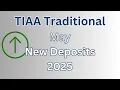 TIAA Traditional - New Deposit Rates May 2025