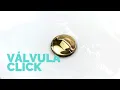 Video do produto Válvula Click de Louça para Cubas (Mármore Grey)