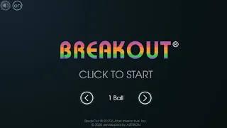 Atari Breakout Gameplay