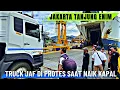 Download Lagu COBAAN BERAT❗JELANG NATARU TRUCK MONSTER DI PROTES SAAT NAIK KAPAL DI PELABUHAN MERAK
