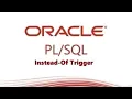 tutorial How To Create Instead-Of Insert Trigger in Oracle Database