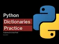 Python Dictionary Practice Exercises Jupyter Notebook Tutorial