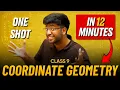 Coordinate Geometry Class 9 in 12 Minutes Class 9 Maths Chapter 3 Complete Lecture
