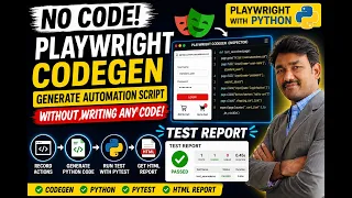 6 Playwright Python Codegen Generate Automation Script Without Writing Code Test Reports