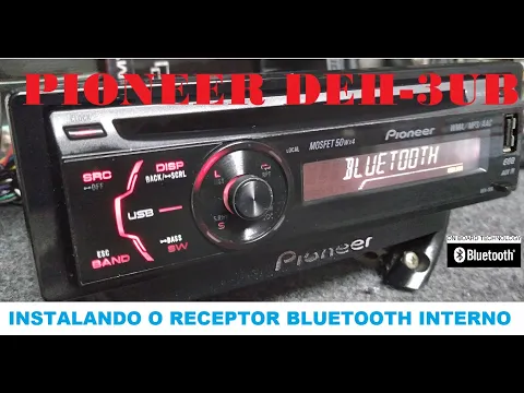 Download MP3 #PIONEER DEH-3UB Novo #Bluetooth interno c/demonstração e outras funções p/ som automotivo TOP