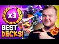 TOP 3 BEST TRIPLE ELIXIR TOURNAMENT DECKS IN CLASH ROYALE