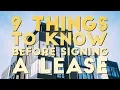 DO THESE 9 THINGS BEFORE SIGNING A LEASE Apartment Hunting 101