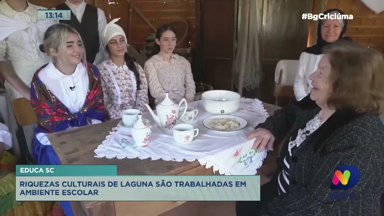 Educa SC: riquezas culturais de Laguna são trabalhadas em ambiente escolar