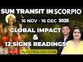 SUN IN SCORPIO 2025: Shadow Leadership, Secrets Revealed \u0026 Global Turning Points / 12 SIGNS READINGS