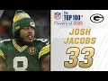 33 Josh Jacobs RB Packers Top 100 Players of 2025