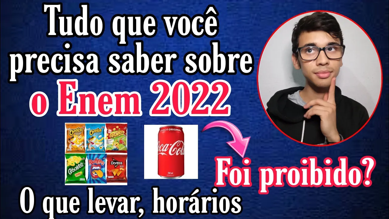 O QUE LEVAR PARA O ENEM 2023 | COMO É O DIA, HORÁRIOS E DICAS FINAIS!