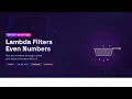 Kotlin with Copilot Create a list of 10 numbers and use lambda function to find the even numbers