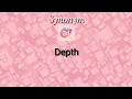 Depth Synonym with Meaning Telugu Meaning Googul Dictionary