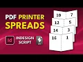 InDesign Script PDF Printer Spreads