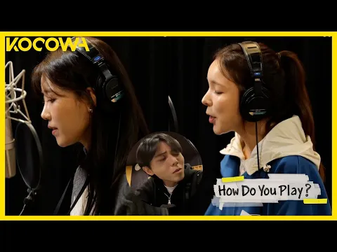 Download MP3 Mi Joo \u0026 Jin Joo Record An Emotional Ballad ft. Woo Jae The CEO | How Do You Play EP206 | KOCOWA+
