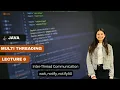 Multithreading - Inter-Thread Communication wait notify notifyAll