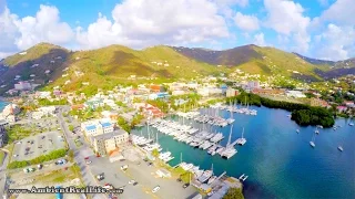 “MARINER2” DRONE Tour of Road Town, Tortola, in the British Virgin Islands, CARIBBEAN!